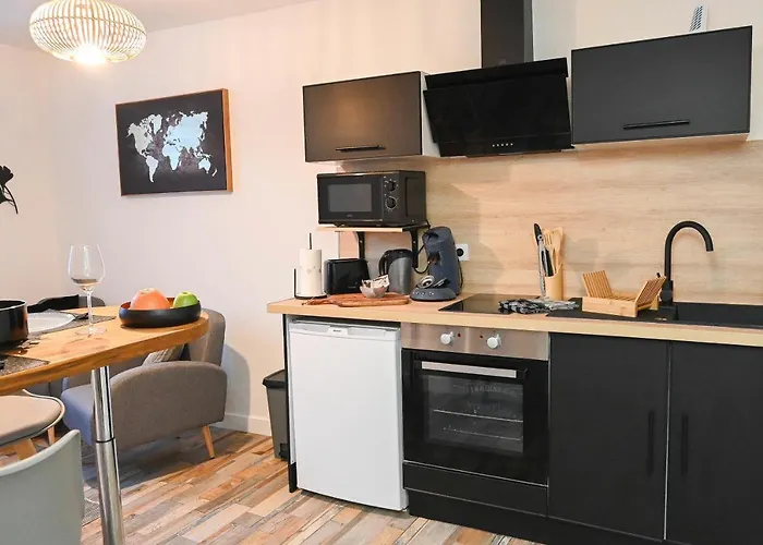 L'albizia #hyper-centre #marche Couvert Apartamento